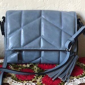 Patricia Nash Quilted Oil Waxed Leather Corfu Crossbody